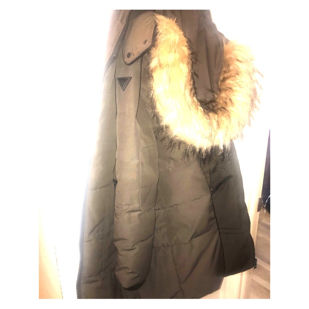 Guess Brown Parka Women’s Size Large
